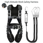 High Altitude Work Safety Harness 5-point Full Body Safety Belt Rope Outdoor Climbing Training Electrician Protective Equipment