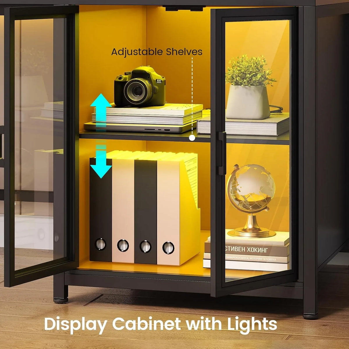 78.7" Large L Shaped Corner Gaming Computer Desk,Drawers,Power Outlet & LED Lights, Customized