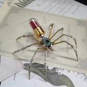 Mechanical Spider Metal Model 3D Kit  (Cyberpunk Insects)