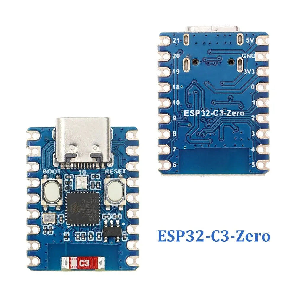 TENSTAR ESP32-S3-Zero ESP32-C3-Zero Mini Development Board WiFi Bluetooth Ultra-small Size ESP32-S3-FH4R2 C3 Supermini