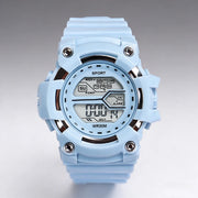 Fashion Kids Watches Multifunctional Electronic Wristwatch for Boys and Girls Student Waterproof Luminous Alarm-clock Calendar