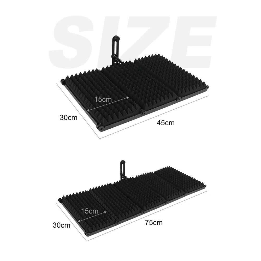 Microphone Isolation Shield 3/5 Panels
