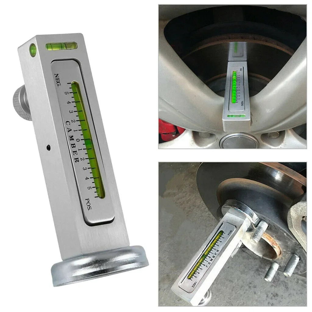 Automobile 4-Wheel Positioning Magnetic Level, Wheel Camber, Adjustable Magnetic Gauge Tool, Wheel Alignment Tool, Camber Cas