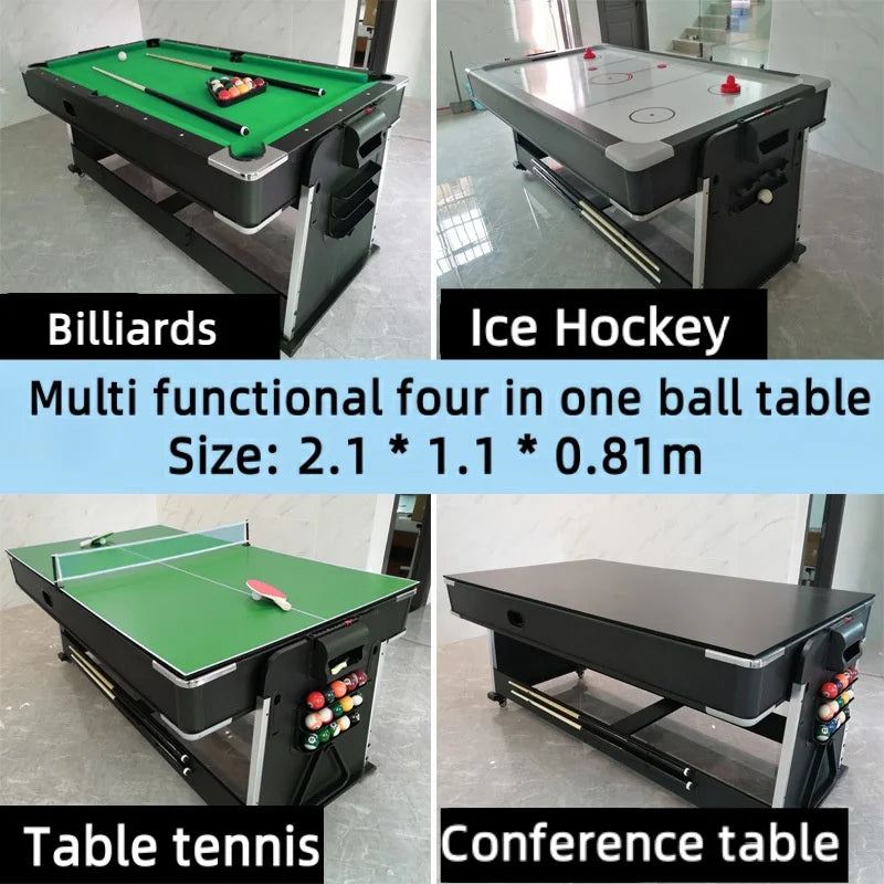 For Shipping Fees, Please Inquire With the Customer Service. Home Four-in-One Billiard Table, Standard American Billiard Table,