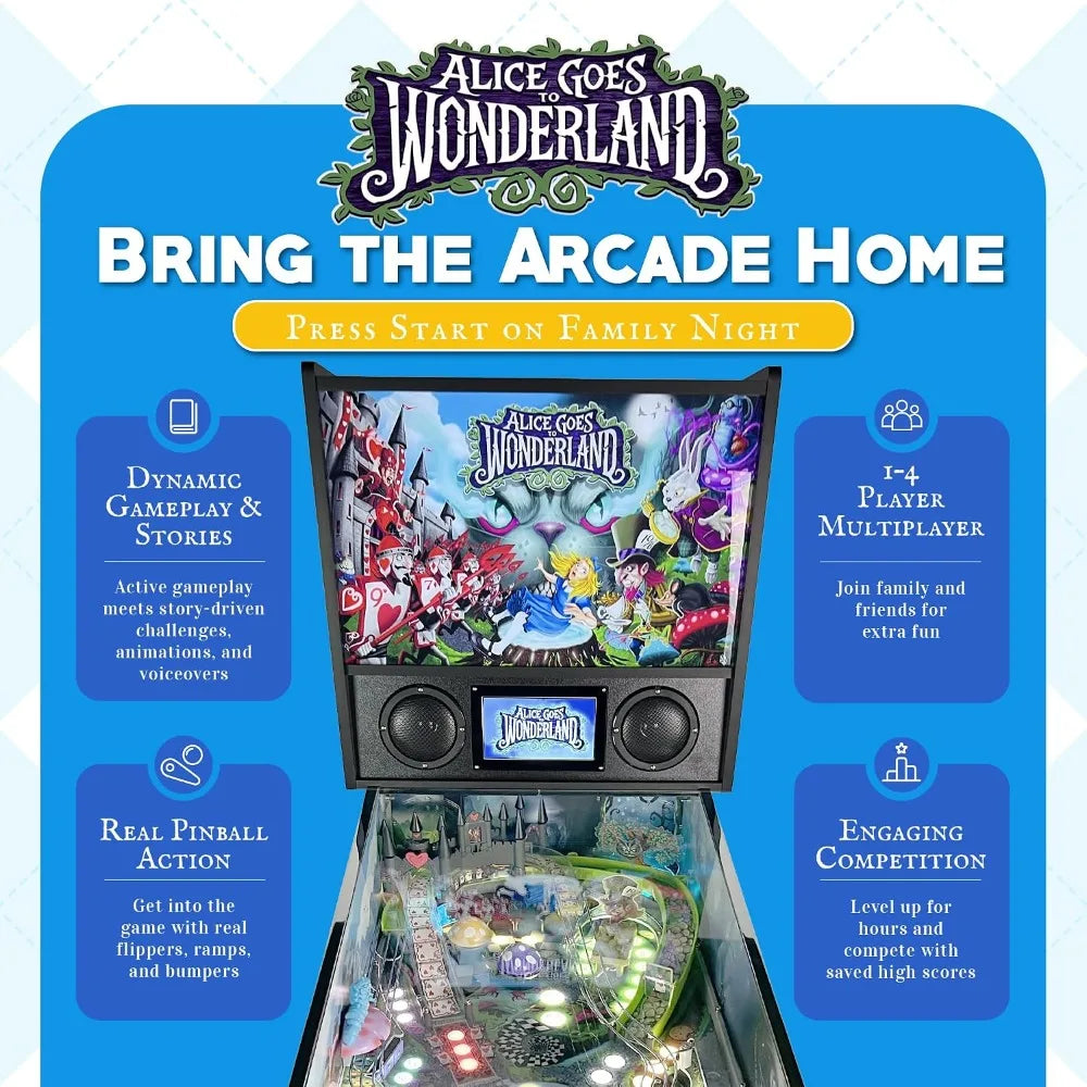 Brand new fast shipping Pinball Machine with LED Lights 1 Unit