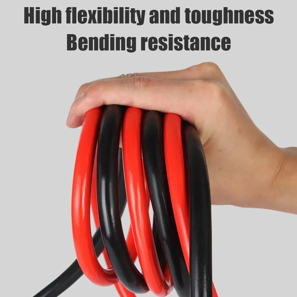 Get back on the road fast with these durable car battery jump cables—your essential roadside rescue tool!