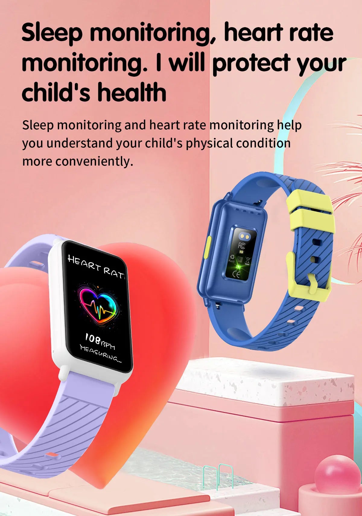Keep your little ones entertained and organized with this smart watch for kids—featuring educational games, camera control, calculator, alarm, and activity tracker!