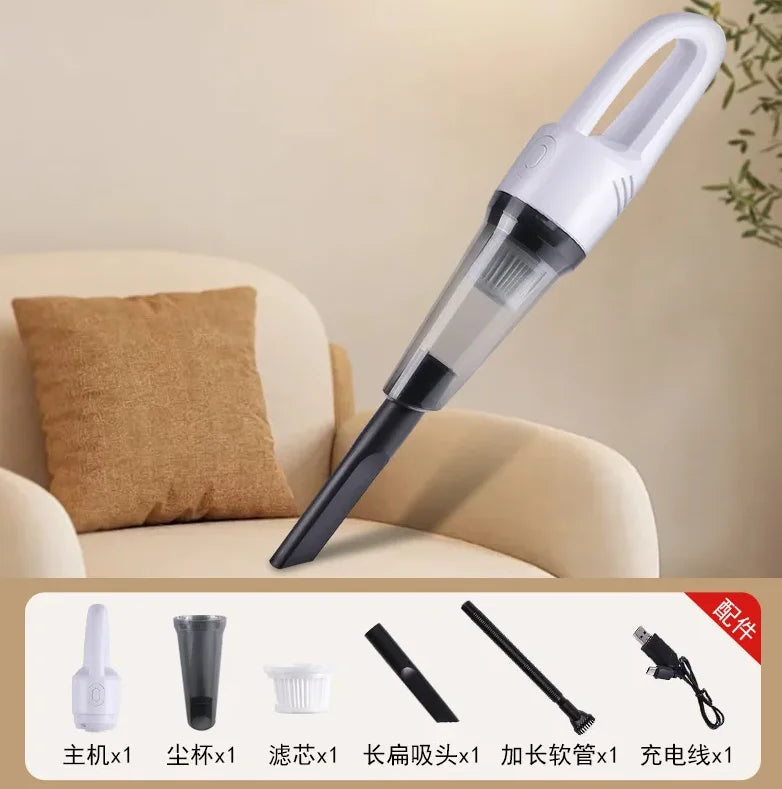 Cordless Handheld Vacuum Cleaner 5Kpa Strong Suction 4-in-1 Stick Vacuum and Mop Lightweight Household Cleaner for Dust Pet Hair