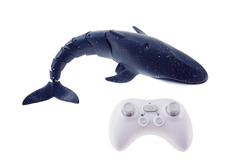 RC Shark Remote Control whale Spray Water Kids robot toy Radio Controlled Boats swimming pool Toys for boys Children Kid