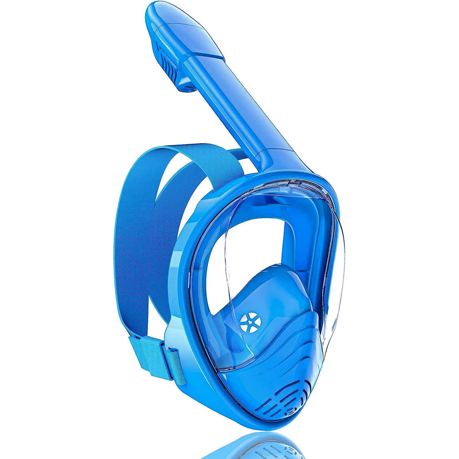 Professional Snorkeling Diving Mask Foldable 180 Degree Underwater Scuba Full Face Snorkel Mask Anti Fog Goggles for Kids Swim