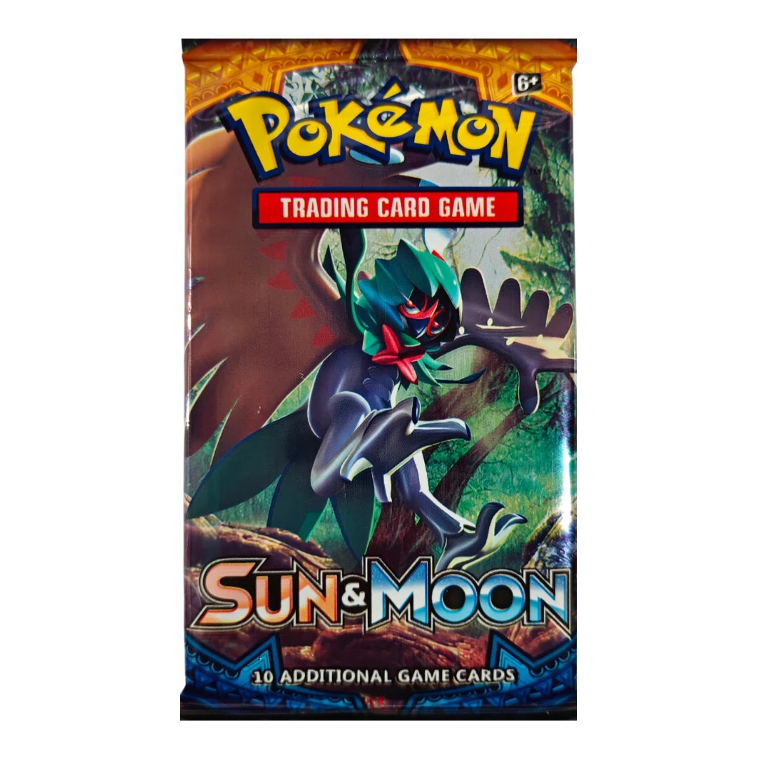 Pokemon TCG Sun & Moon Booster Box Sealed Trading Card Lunala Solgaleo Incineroar Decidueye Anime Collectible Collection Gift