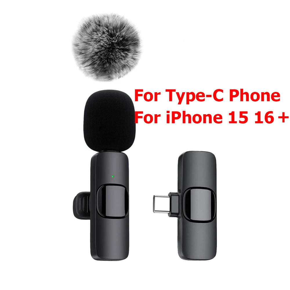 Wireless Microphone For Audio Video Recording