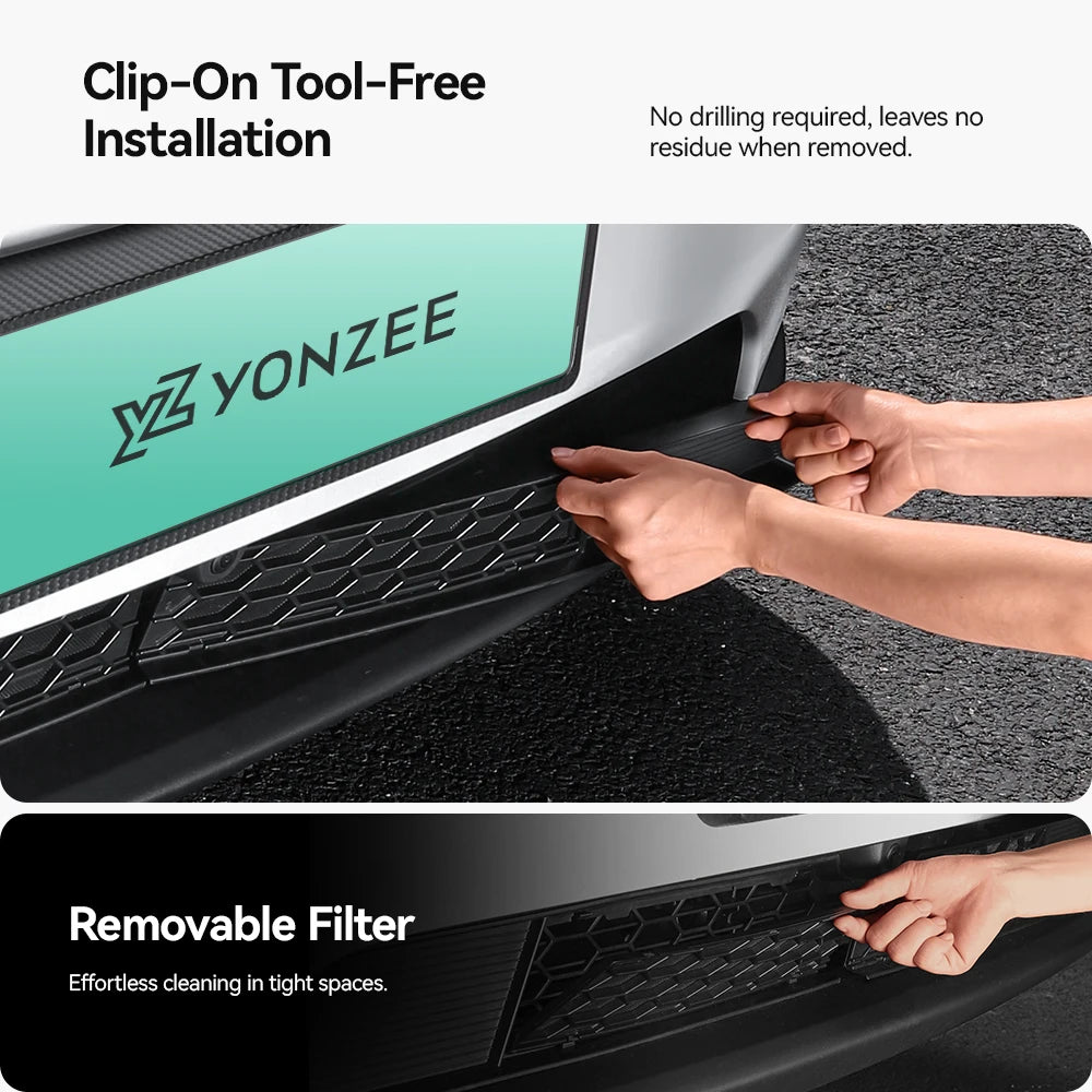 YZ Air Intake Cabin Debris Filter For Tesla Model 3 Highland Model Y/YL  Juniper Insect-proof Net Air Inlet Protective