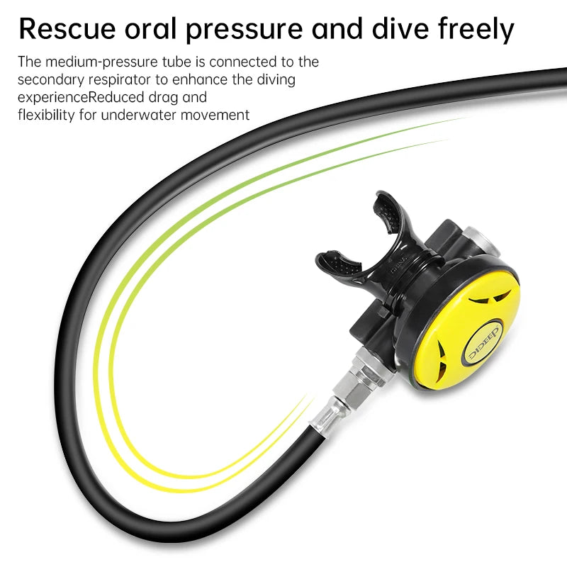 DIDEEP 4L Mini Scuba Diving Tank Set,Up to 40-60Mins Underwater Diving Cylinder,High-capacity Portable Lung Gear with HD Masksk