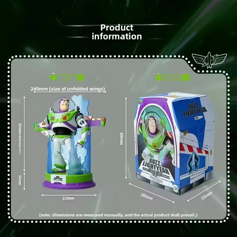 In Stock Disney Toy Story Buzz Lightyear Action Figure 17 Movable Joints Full Possible Collectible Assembled Model Toys Gift