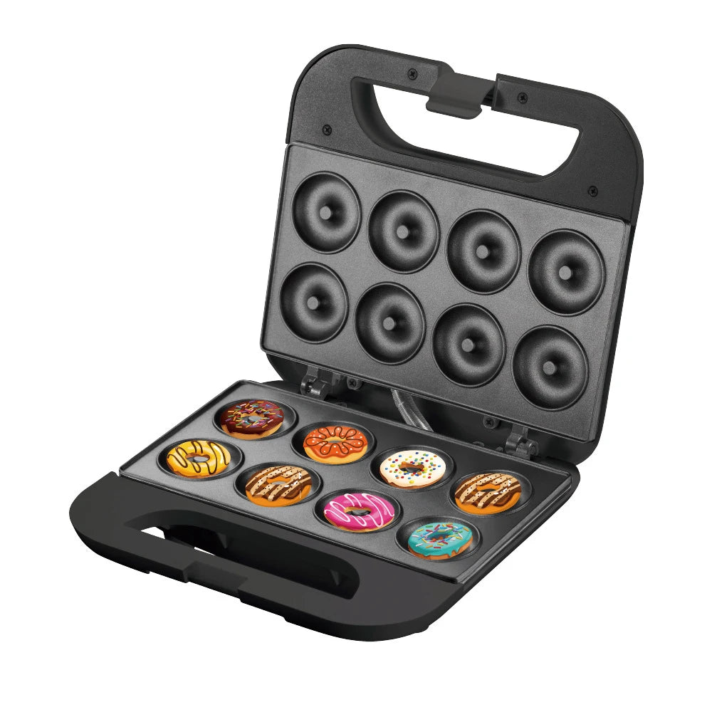 8-hole Doughnut Making Machine, Non-stick Plate Coating, Easy To Clean Suitable for Children's Desserts, Breakfast Snacks, Etc