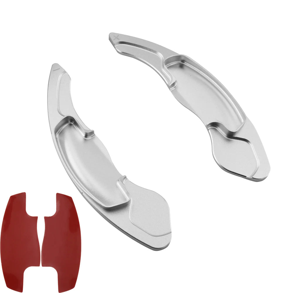 For Honda E City HR-V Vezel e:HEV Advance 2022-2024 Car Steering Wheel Shift Paddles Shifter Extension Car Accessories Stickers