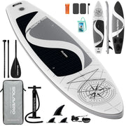 Inflatable SUP Board Complete with A Full Set of SUP Accessories, Featuring Three Removable Tail Fins and A Non-slip Deck for Adults. Available in A Wide Variety of Patterns and Designs,Suitable for A Range of Water Sports.
