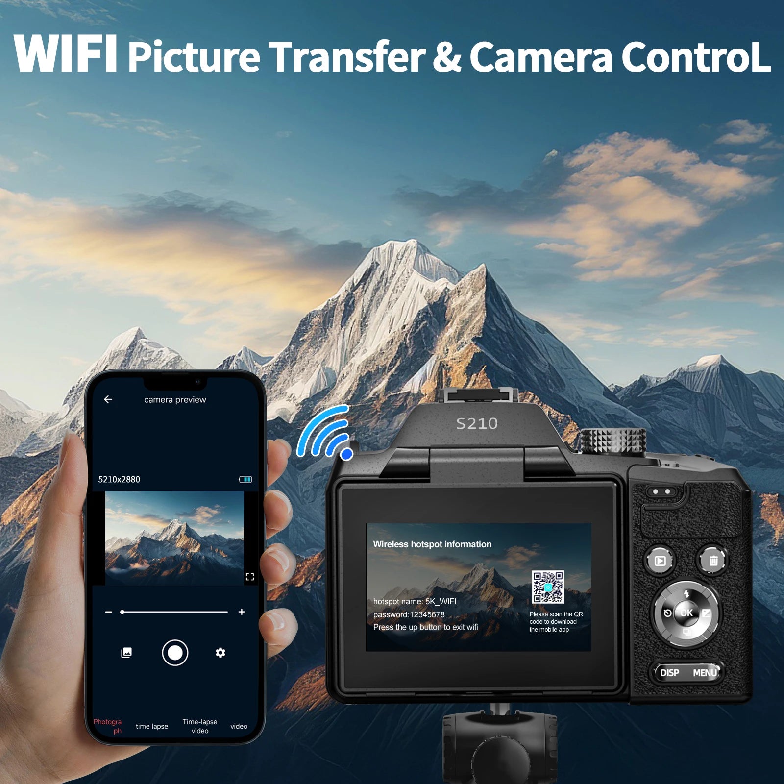 NBD 5K&64MP Digital Camera