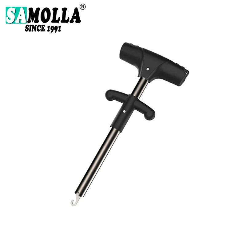 Fishing Hook Remover Tool Fishing Lure Remover Aluminum Tube Hook Detacher Portable Fish Hook Out Extractor