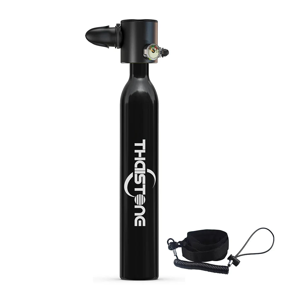 THAIITONEE-Mini Scuba Diving Tank, Underwater Swimming Swimmer, Cylinder Equipment, Dive Bottle, Oxygen, 0.5L, 5-10 Minutes