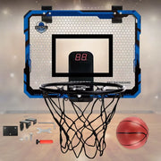 Kids Mini Basketball Hoop With Electronic Scoreboard Ball Sport Backboard Outdoor Indoor Excersise Accessory Funny Game Toys