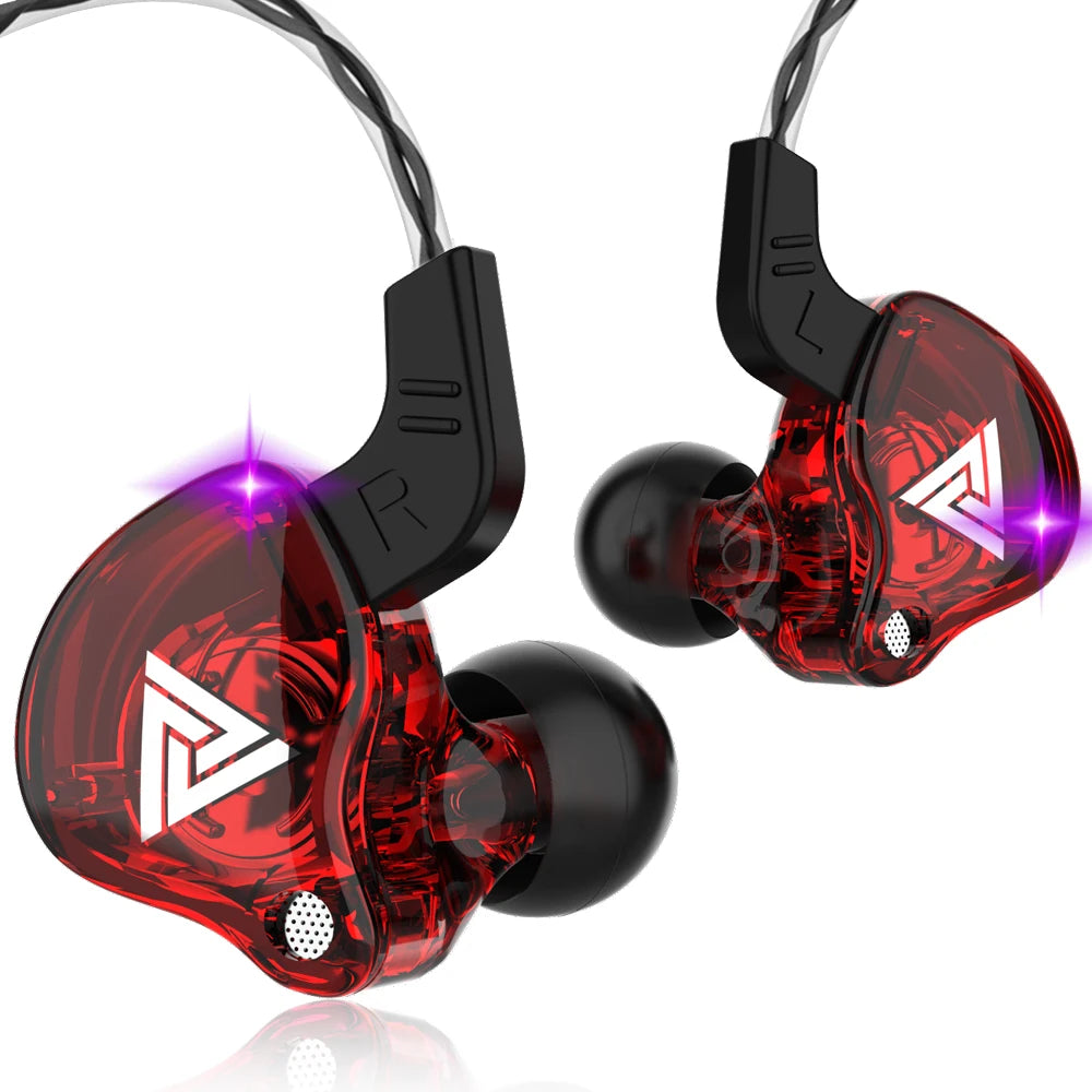 Experience immersive sound with these in-ear earphones featuring 6 dynamic driver units—offering stereo HIFI, deep subwoofer bass, a built-in mic, and perfect for sports and monitoring!