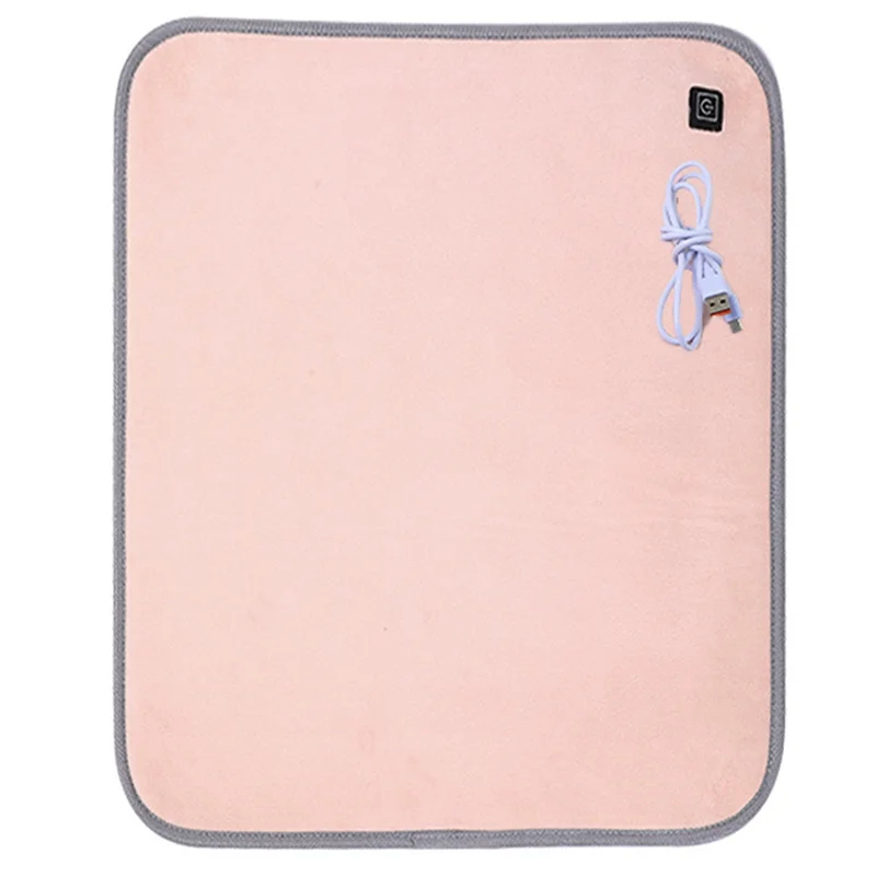 AA81-Pet Heating Pad Soft Electric Blanket Temperature Control Heater Animal Bed Warmer Heated Floor Mat Rectangle Durable