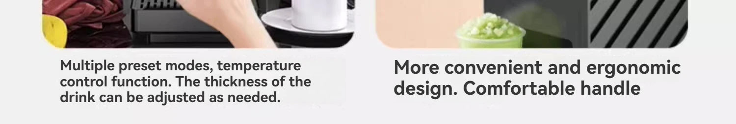 Snow Melting Machine Small Household Cold Drink Slush Machine Milkshake Commercial Stall Ice Sand Snow Cold Drink Machine