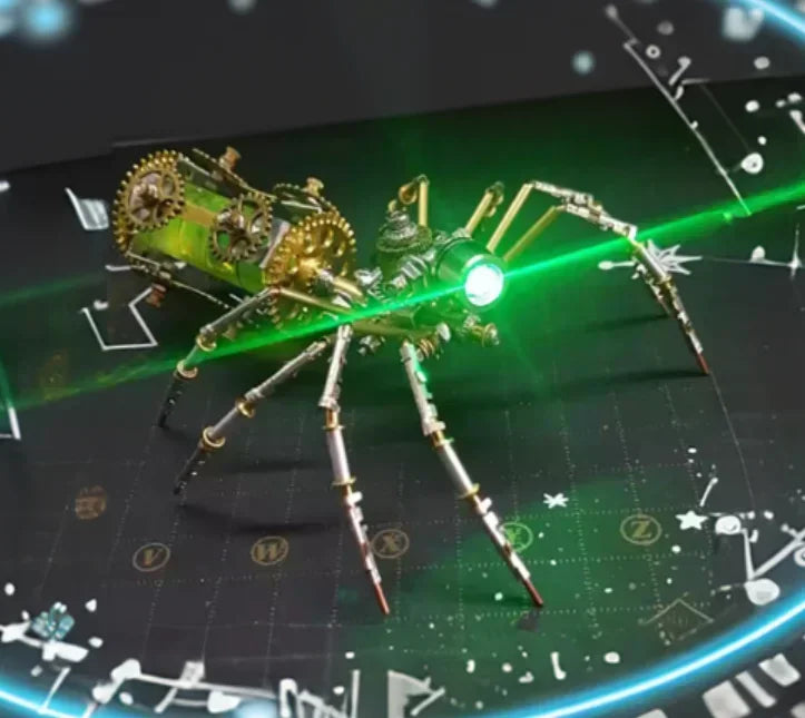 Mechanical Spider Metal Model 3D Kit  (Cyberpunk Insects)