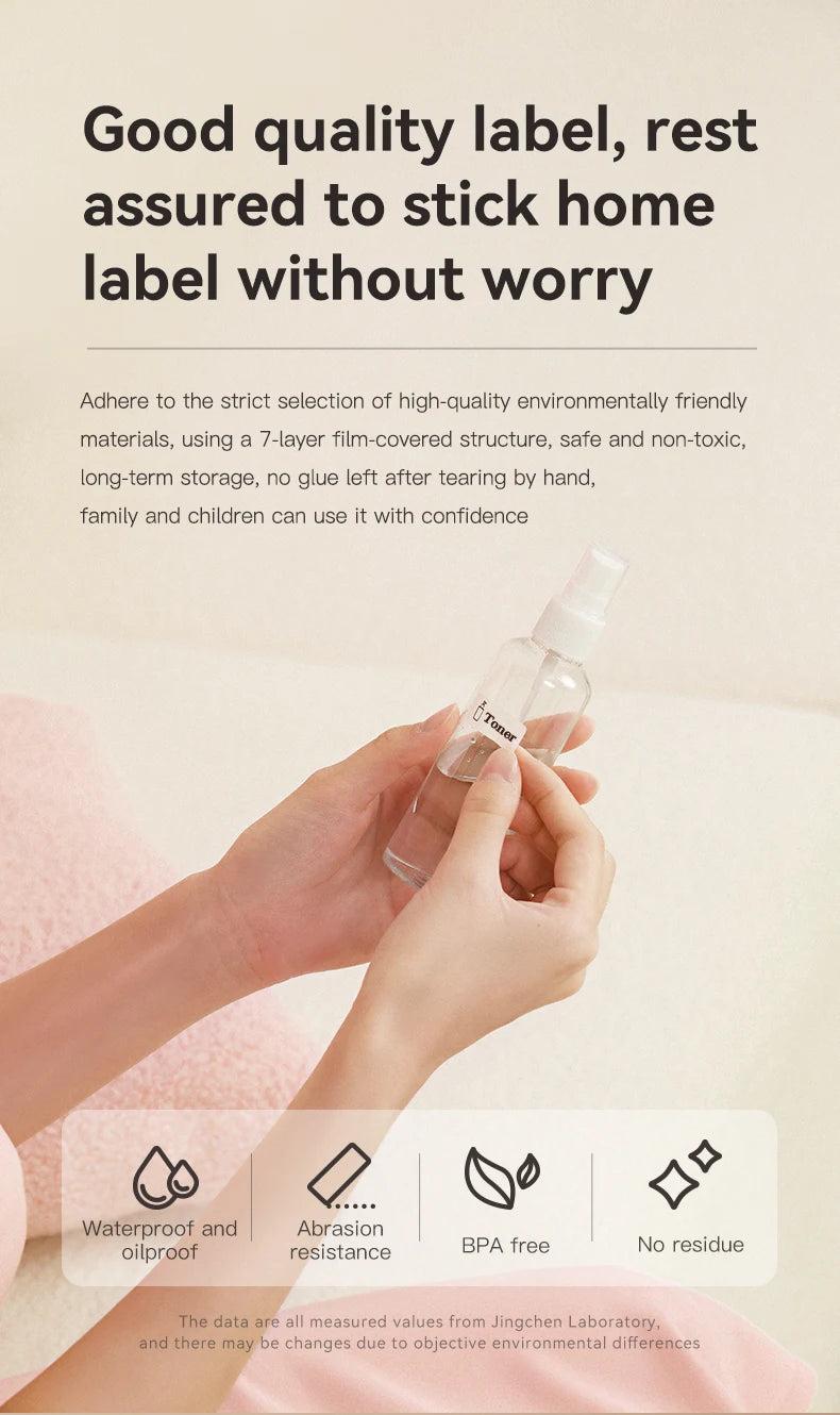 Niimbot D110M Label Thermal Self-Adhesived Printer Wireless Bluetooth Mini Portable Printer D110 Updated Version Sticker Maker