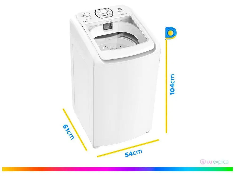 Washing Machine Electrolux LES09 8,5kg 10 Washing Programs-220V