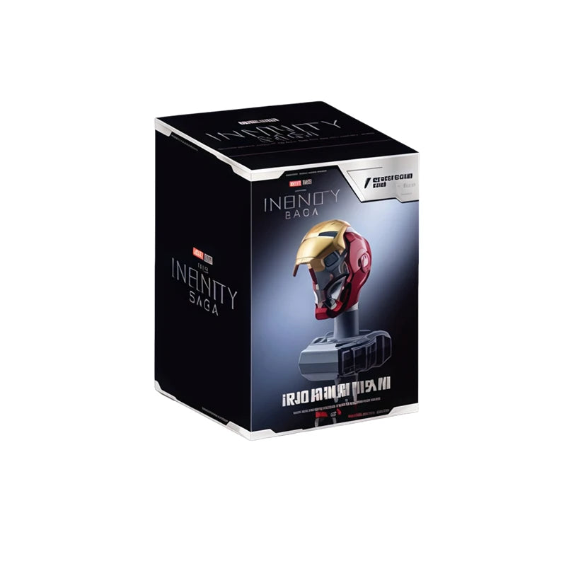 Original Iron Man Helmet Mask 9 Styles War Machine MK16 MK42 MK85 Tony Stark DIY Toys Model Action Figure Assembled Gift