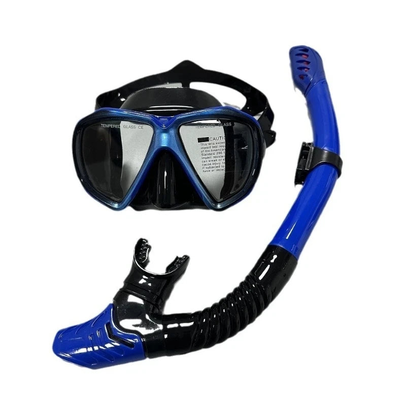 QYQ Professional Scuba Diving Masks Snorkeling Set Adult Silicone Skirt  Goggles Glasses Diving Mask