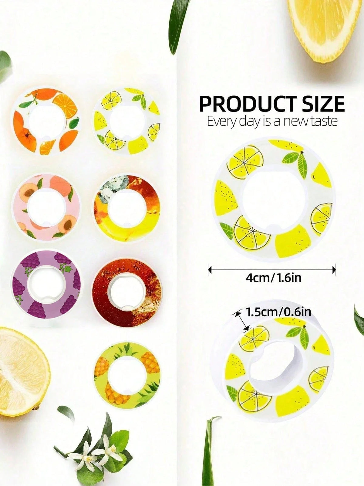 1pc Air Water Bottle With 1pc Random Round Shape Flavor Pod Sports Straw Plastic Cup Leak Proof Outdoor Travel Sports Bottles
