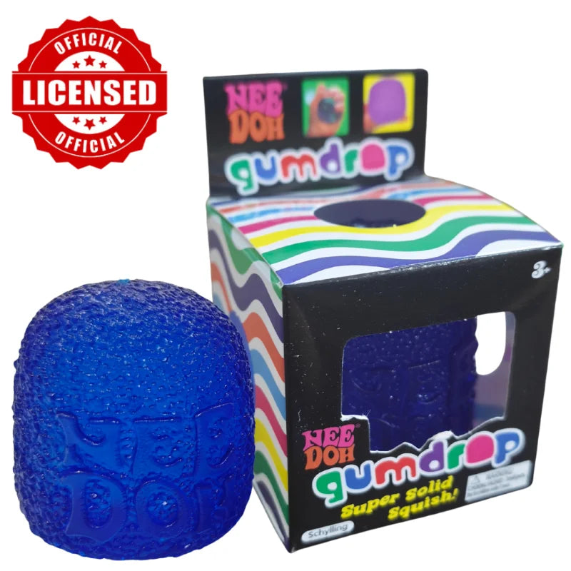 New Schylling NeeDoh Fuzz Ball & Maltose Candy Sensory Squeeze Toy Stress Relief Fidget Ball for Adults Kids Toy