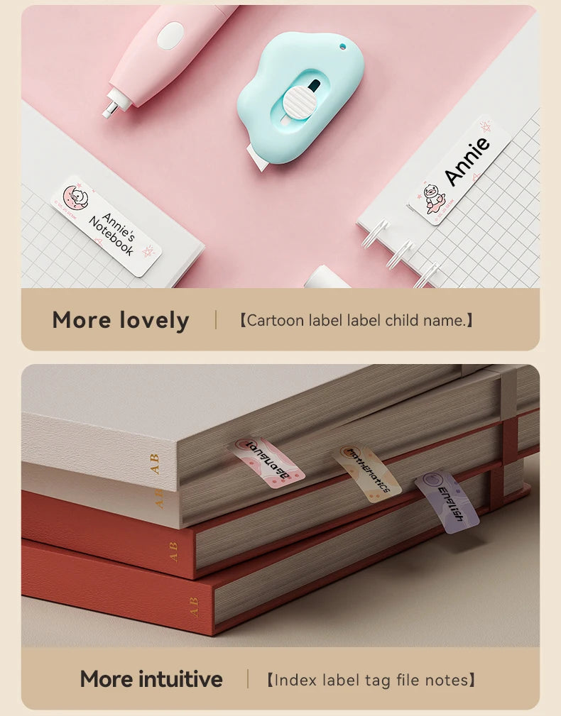 Niimbot D110M Label Thermal Self-Adhesived Printer Wireless Bluetooth Mini Portable Printer D110 Updated Version Sticker Maker