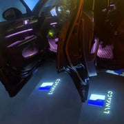 2pcs Led Car Door Welcome Logo Light for Lynk&Co 01 02 03 05 09 2017-2024 Auto Laser Projector Ghost Shadow Lamps