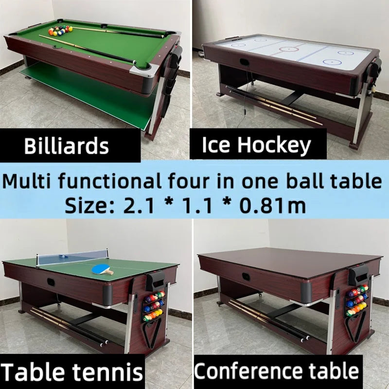 For Shipping Fees, Please Inquire With the Customer Service. Home Four-in-One Billiard Table, Standard American Billiard Table,
