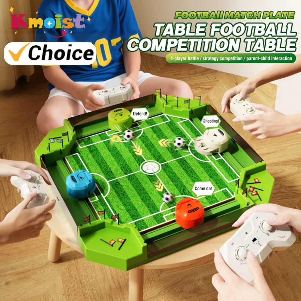 Football Arcade Game for 4 Players Fun Table Game Kids Adults Family Gatherings Home Use with Points System Toys for Boys Gifts
