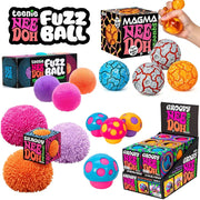 NeeDoh Fuzz Ball Blind Box Series Desktop Ornament Stress Relief Toys Suitable For People Under Pressure Fun Soft Stress Ball