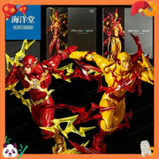 In Stock Kaiyodo Revoltech Amazing Yamaguchi The Flash and Inverse Flash Comic Action Figure Set 170mm Articulated Collection