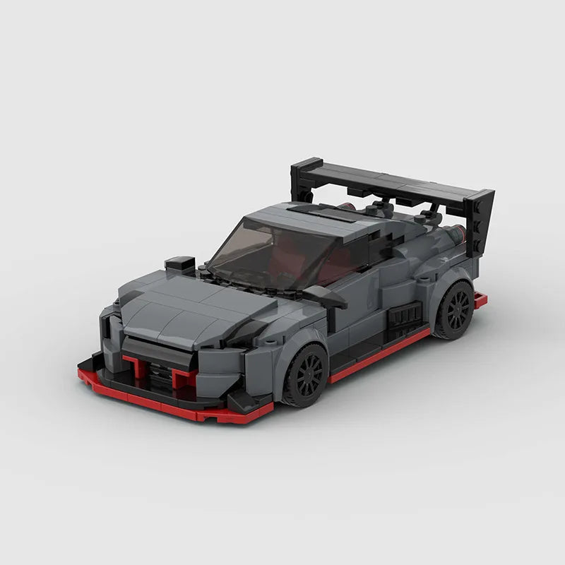 Technical Car Speed Racing Building Blocks Bricks Sets Sports Car MOC Garage City Vehicle Creative Toys For Kids