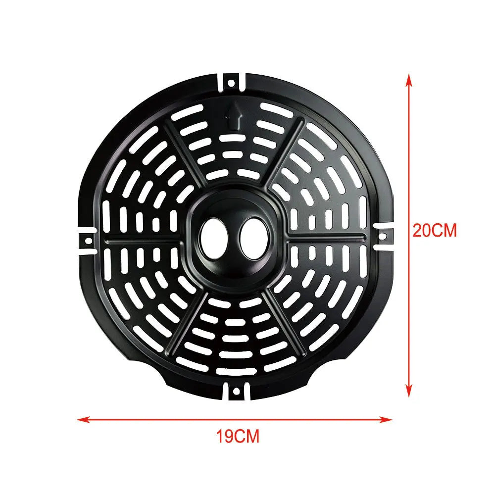 Air Fryer Basket Replacement Grill Air Pan for Power Dash Parts Crisper Plate Non-Stick Fry Pan Kitchen Airfryer Accessories