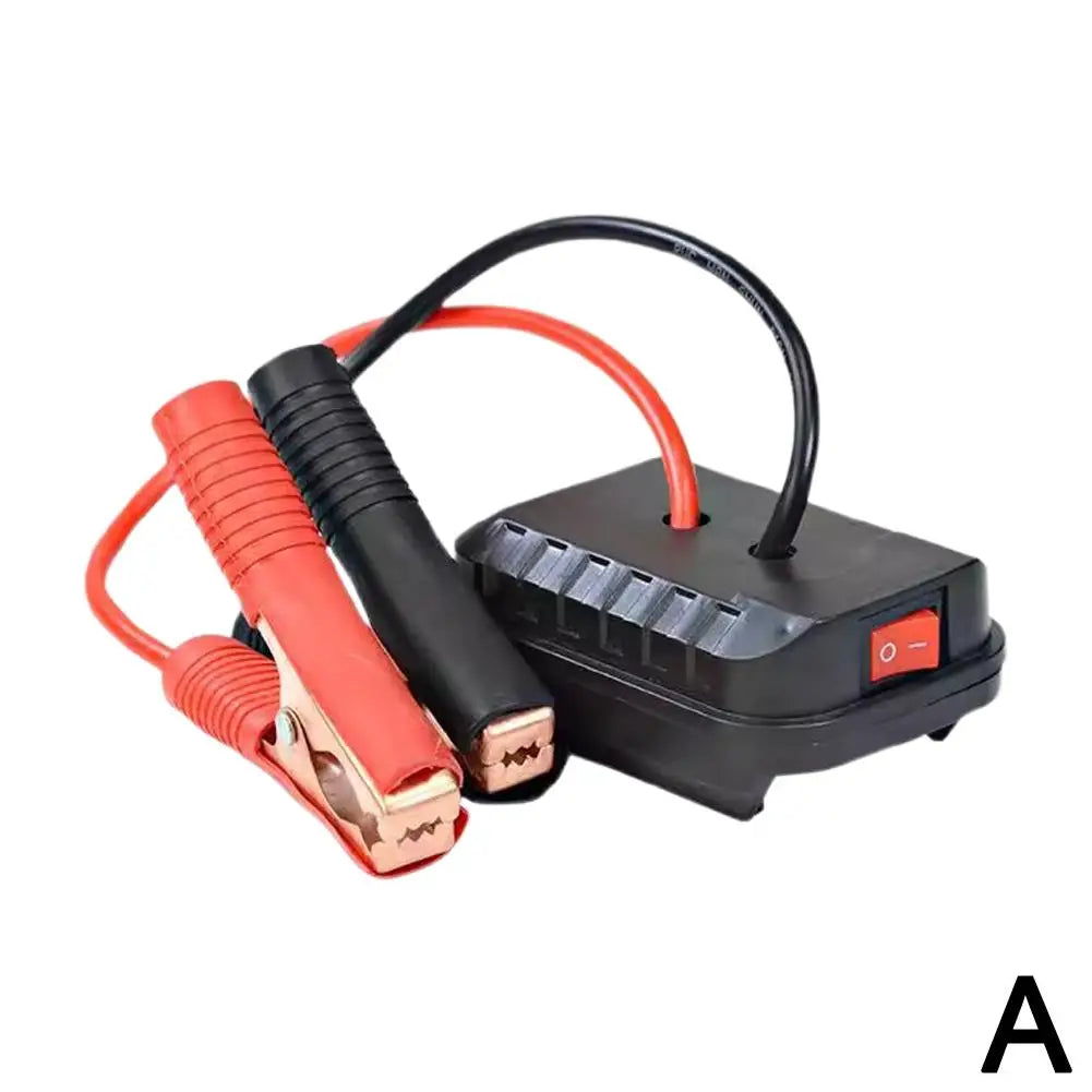 Igniter Jump Starter for Makita Daiyi Lithium Battery Booster Cable Adapter Emergency Power Kit DIY Converter With Clip