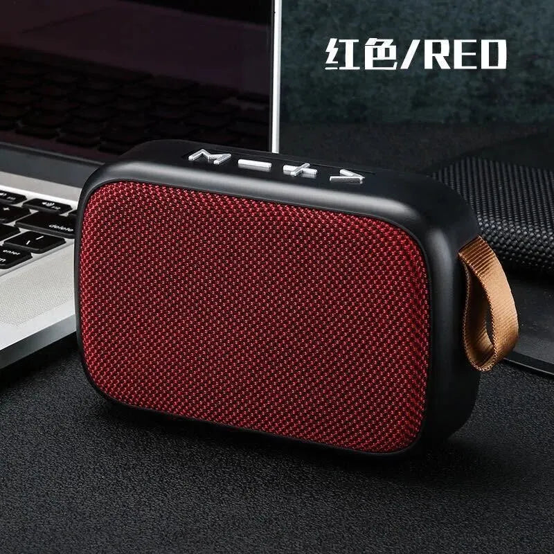 Take the party anywhere with this portable mini outdoor subwoofer speaker—powerful sound for home or on the go!