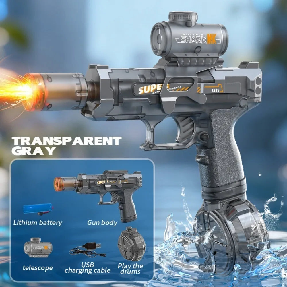 Spider Wrist Press Water Gun Summer Shooting Water Toy Plastic with Gloves Christmas Gift for Children Cosplay Props Games