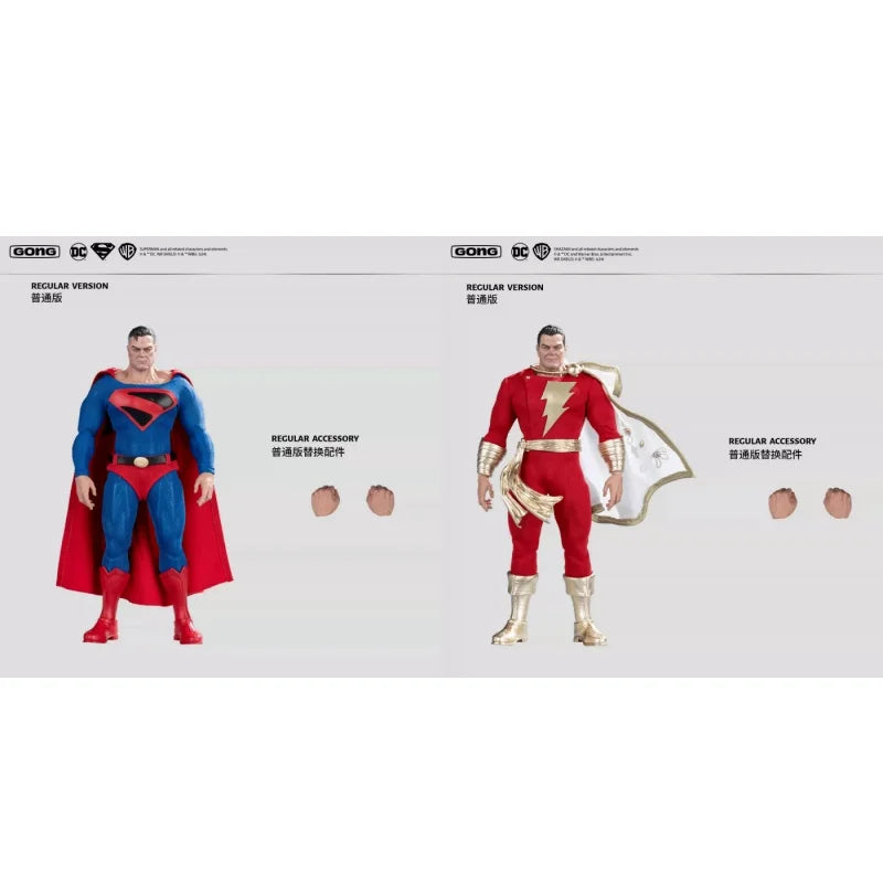 【SHIP IMMEDIATELY】GONG Studio DC Kingdom Come Superman / Shazam 1/12 Scale Action Figure Gift Toy Collectible