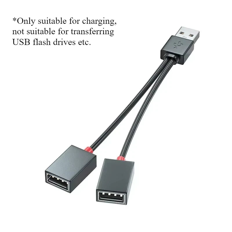 1 in 2 Out USB HUBSplitter Cable