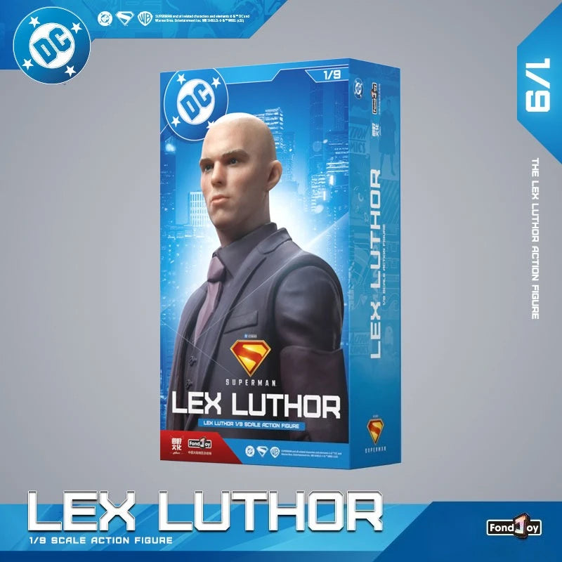 Fondjoy Lex Luthor Model New Superman Movie 1/9 Action Figure DC Movie Version Figure Character Desktop Ornaments Toys Gifts